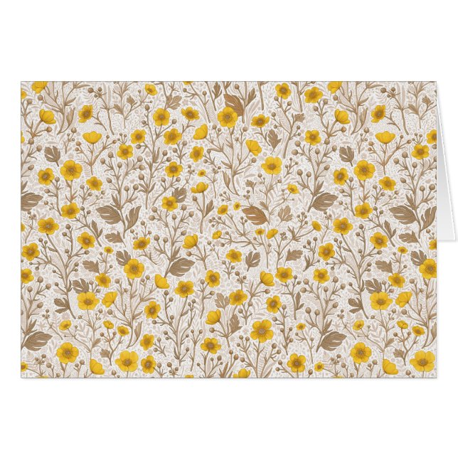 Schmetterlinge, gelb und braun (Vorderseite (Horizontal))