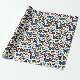 Schmetterlinge Geschenkpapier
