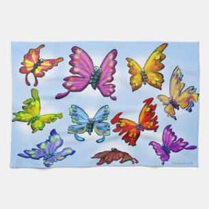 Schmetterlinge Handtuch