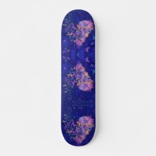 Schmetterlinge Herzskateboard - Liebe Skateboard