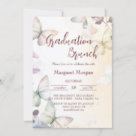 Schmetterlinge I Floral Bridal Brunch Einladung