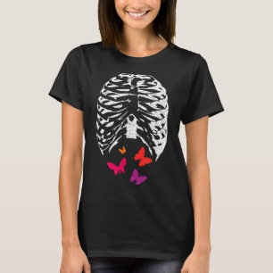 Schmetterlinge Im Bauch Halloween T-Shirt