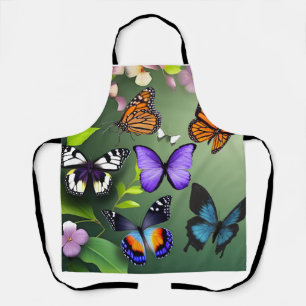 Schmetterlinge im Flug Schürze