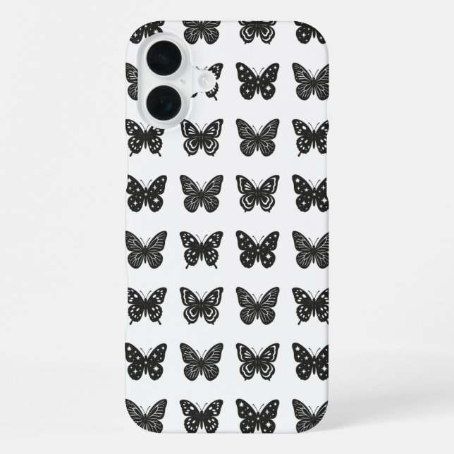 Schmetterlinge iPhone Hülle (Rückseite)