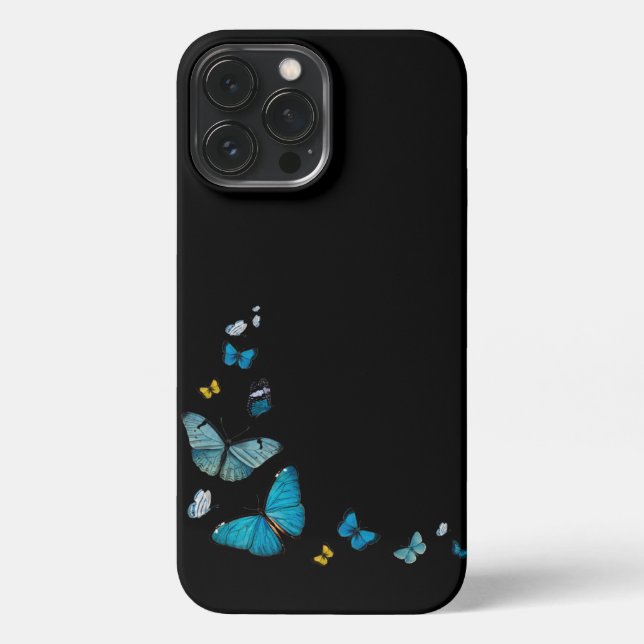 Schmetterlinge iPhone Hülle (Rückseite)