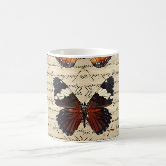 Schmetterlinge Kaffeetasse (Mittel)
