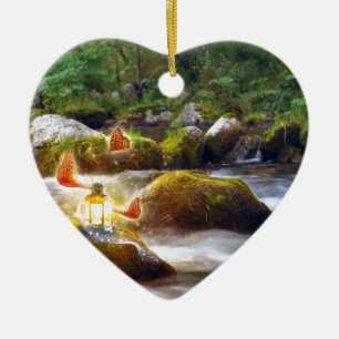 Schmetterlinge Keramikornament
