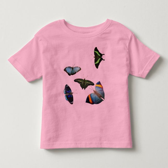 Schmetterlinge Kleinkind T-shirt (Vorderseite)