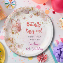 Schmetterlinge küssen und Geburtstagswünsche