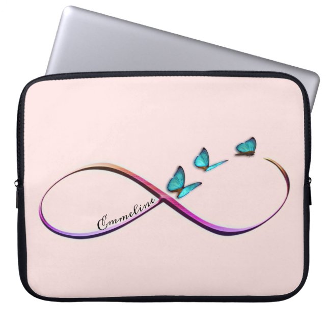 Schmetterlinge Laptopschutzhülle (Vorderseite)