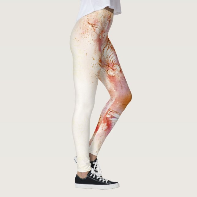 Schmetterlinge Leggings (Rechts)