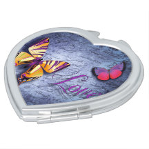 Schmetterlinge Liebe blau