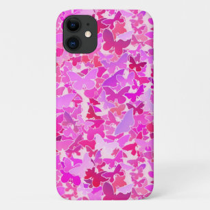 Schmetterlinge, lila, Lavendel, rosa Case-Mate iPhone Hülle