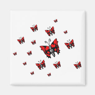 Schmetterlinge Magnet