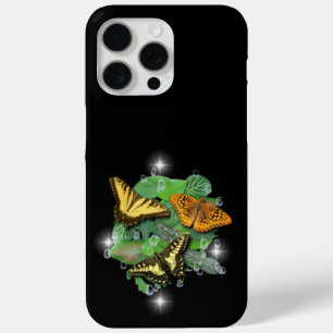Schmetterlinge mit Blätter Raindrops Stars Case-Mate iPhone Hülle