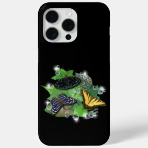 Schmetterlinge mit Blätter Raindrops Stars Case-Mate iPhone Hülle