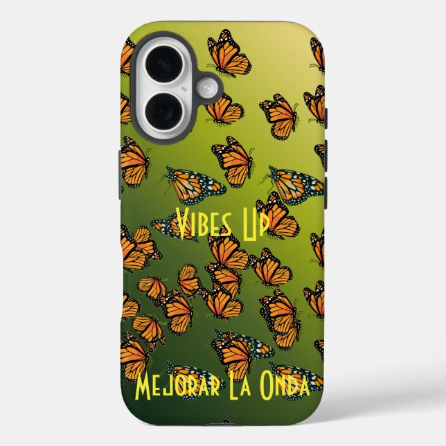 Schmetterlinge Monarca, Monarchfalter - VIBES UP Case-Mate iPhone Hülle (Rückseite)