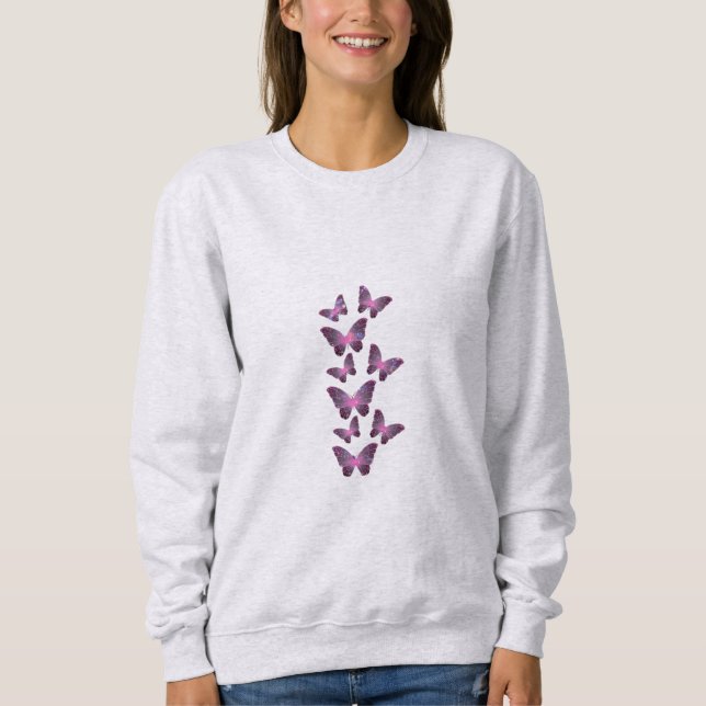 Schmetterlinge, Motten, Insekten und Pullover (Vorderseite)