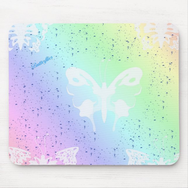 Schmetterlinge Mousepad (Vorne)