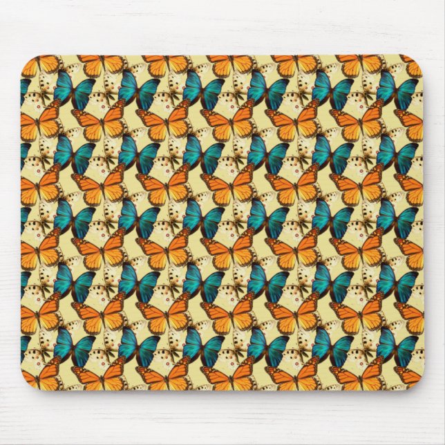 Schmetterlinge Mousepad (Vorne)