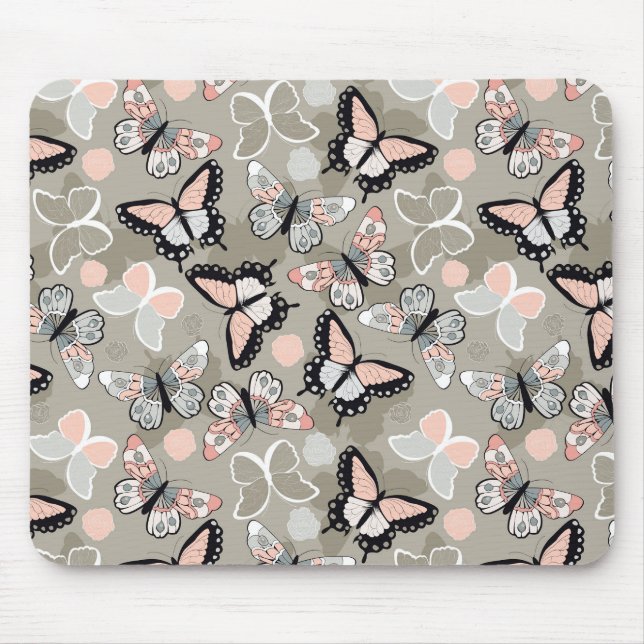 Schmetterlinge Mousepad (Vorne)