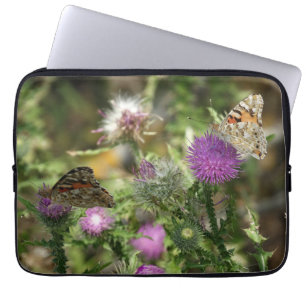 Schmetterlinge Naturfoto Neopren Laptop Hülle 13" Laptopschutzhülle