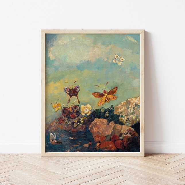 Schmetterlinge | Odilon Redon Poster (Von Creator hochgeladen)