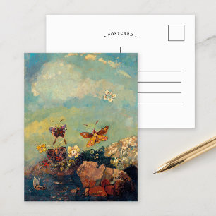Schmetterlinge   Odilon Redon Postkarte