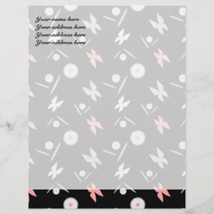 Schmetterlinge Personalisierte Letterhead Briefbogen