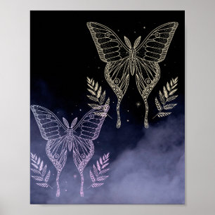 Schmetterlinge Poster