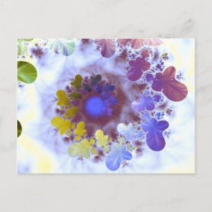 Schmetterlinge Postkarte