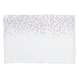 Schmetterlinge Punkte Gelassenheit Blau und Rose r Kissenbezug