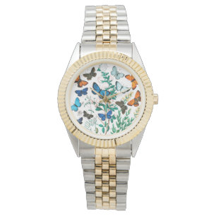 Schmetterlinge, Raupen von William Forsell Kirby Armbanduhr