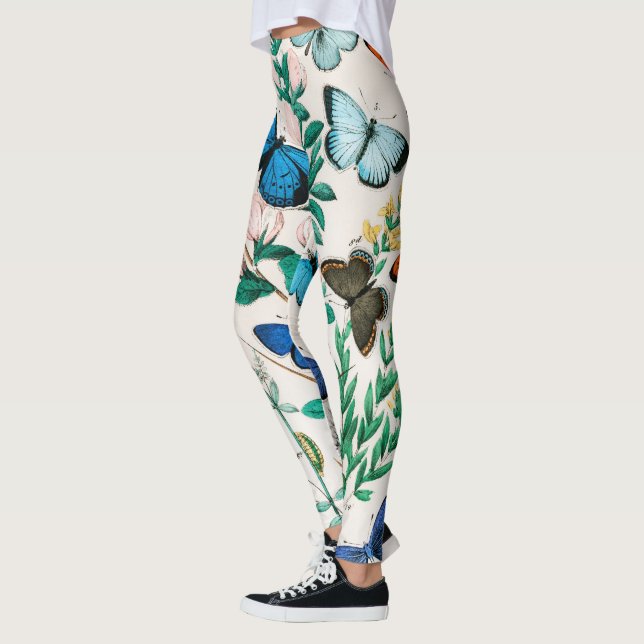 Schmetterlinge, Raupen von William Forsell Kirby Leggings (Links)