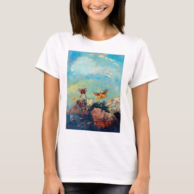 Schmetterlinge, Redon T-Shirt (Vorderseite)
