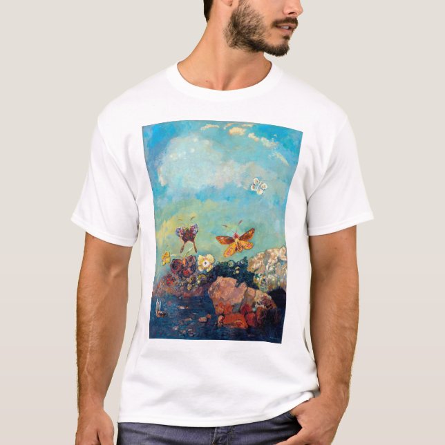 Schmetterlinge, Redon T-Shirt (Vorderseite)