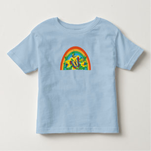 Schmetterlinge - Regenbogen Kleinkind T-shirt