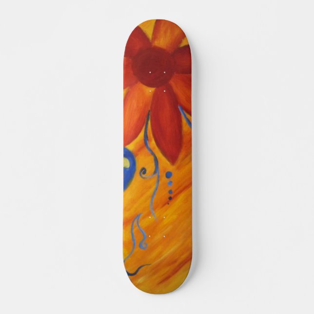 Schmetterlinge Skateboard (Vorne)