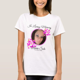 Schmetterlinge Skript Gedenk Trauer T-Shirt