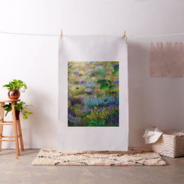 Schmetterlinge spielen auf dem Feld Stoff