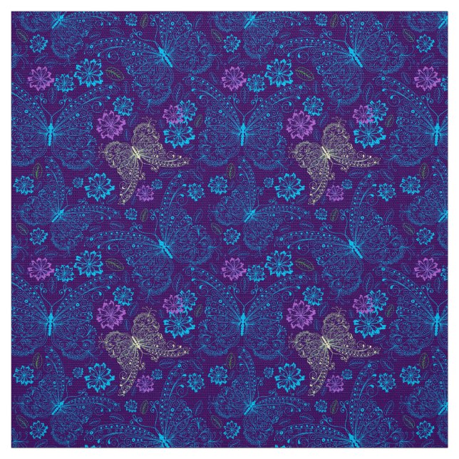 Schmetterlinge Stoff (Muster)