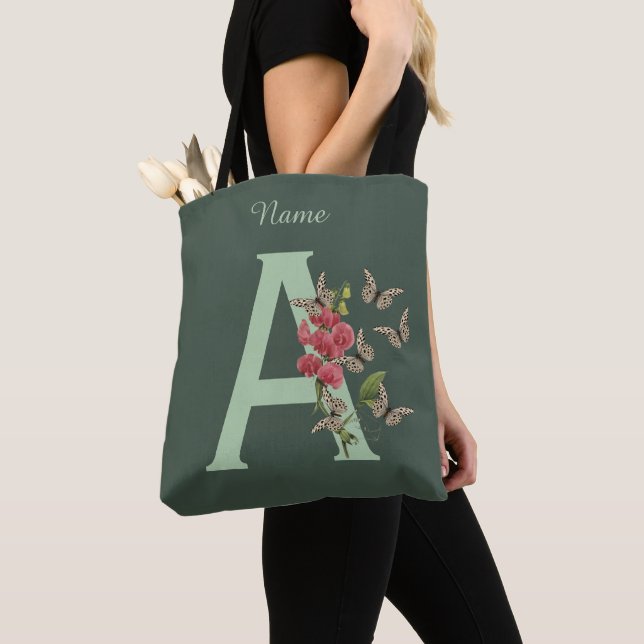 Schmetterlinge Sweet Pea Monogram Initial A Your N (Von Nahem)