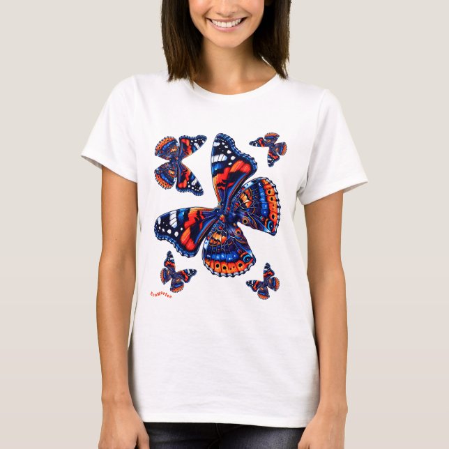 Schmetterlinge T Shirt (Vorderseite)