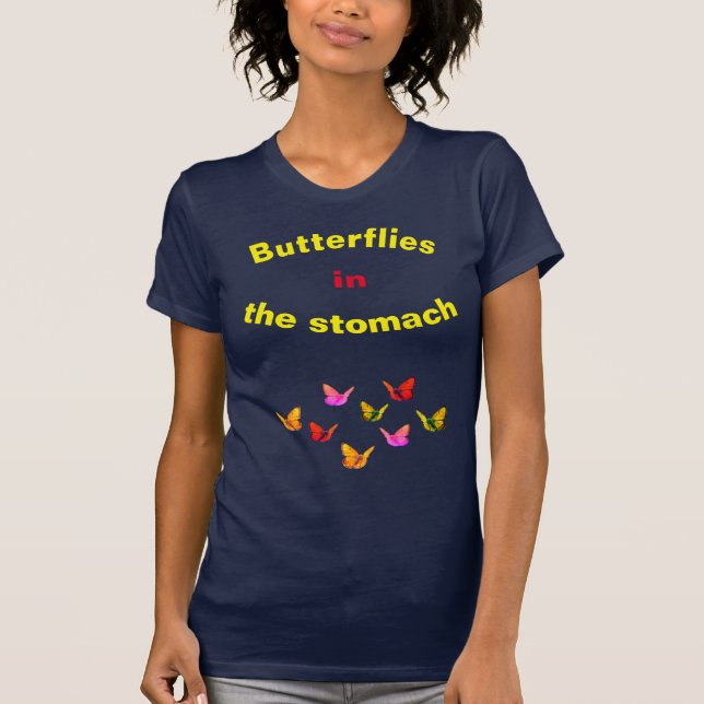 Schmetterlinge T-Shirt (Vorderseite)