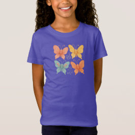 Schmetterlinge T-Shirt Fantasie