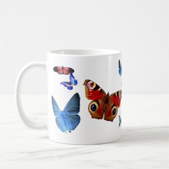 Schmetterlinge Tasse (Links)