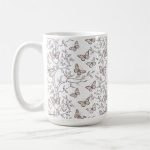 Schmetterlinge Tasse Botanisch