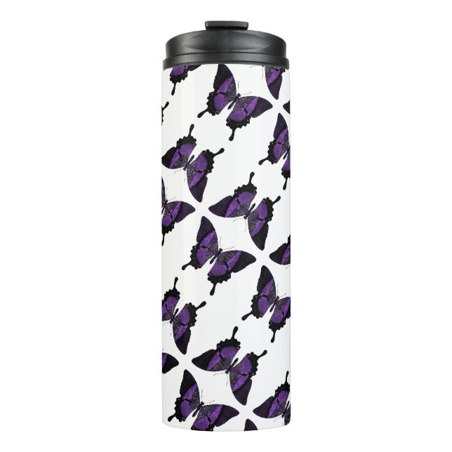 Schmetterlinge Thermosbecher (Vorderseite)