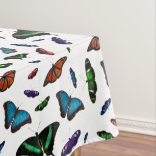 Schmetterlinge Tischdecke (Farbe wählen)