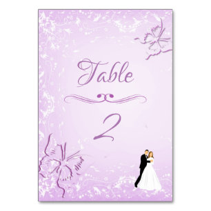 Schmetterlinge Tischnummer